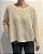 Blusa Casual Street Nude de Tricô - Imagem 1