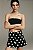Short Zara Preto e Branco Poá - Imagem 1