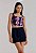 Top NV Preto e Rosa Estampa Tie Die - Imagem 2