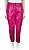 Calça NV Couro Modelo Lana Cargo Rosa Pink - Imagem 4