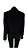 Blazer Cropped Bobô Preto Paetês Dourados - Imagem 3