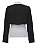 Blazer Cropped Daslu Preto - Imagem 2