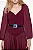 Conjunto Cris Barros Calça + Blusa Vinho - Imagem 5