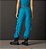 Calça Cargo Iorane Azul Turquesa Matelassê - Imagem 2