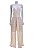 Vestido Kika Simonsen Bicolor Offwhite Lurex - Imagem 3