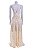 Vestido Kika Simonsen Bicolor Offwhite Lurex - Imagem 4