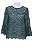 Blusa Zara Verde Renda - Imagem 5
