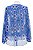 Camisa Zara Azul Estampa - Imagem 2