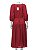 Vestido Andrea Marques Vermelho Pregas - Imagem 3