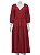 Vestido Andrea Marques Vermelho Pregas - Imagem 2