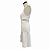 Vestido Animale Branco Recorte Cintura - Imagem 2