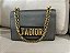 Bolsa Christian Dior Cinza Chumbo Corrente - Imagem 9