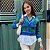 Blusa Zara Azul e Verde de Lã - Imagem 1