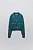 Blusa Zara Azul e Verde de Lã - Imagem 3