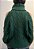Blusa Zara Verde Musgo Lã Decote Ombro - Imagem 8