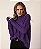 Blusa Bhava Tricot Roxo - Imagem 1