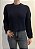 Blusa Zara Azul Marinho de Tricô - Imagem 1