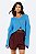 Cropped NV Azul de  Tricot - Imagem 1