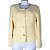 Casaqueto Le Lis Blanc Tweed Amarelo Claro Botão Margarida - Imagem 1