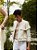 Casaqueto Zara Tweed Branco Babados - Imagem 7
