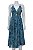 Vestido Farm Azul Estampa - Imagem 6