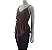 Blusa Cruise Couro Vinho - Imagem 2