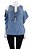 Blusa Cris Barros Azul - Imagem 1