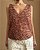 Conjunto Calça Pantacourt + Blusa Mixed Avelã Textura - Imagem 5