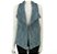 Conjunto Mixed Saia + Colete Azul Textura - Imagem 4