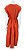 Vestido Le Lis Blanc Linho Laranja - Imagem 8