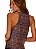 Conjunto VIX Saia + Regata Azul Estampado - Imagem 2