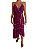 Vestido Longo VIX Roxo Estampa - Imagem 3