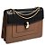 Bolsa Bulgari Serpenti Preta e Tan - Imagem 2