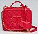 Bolsa Chanel Baú Vermelha Fúcsia - Imagem 16