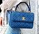 Bolsa Chanel Azul Jeans - Imagem 6