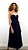 Vestido VIX Azul Marinho Textura - Imagem 1