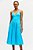 Vestido Andrea Marques Azul Turquesa - Imagem 1
