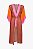 Kimono/Saída de Praia VIX Modelo Piper Anni Marrom e Rosa - Imagem 3