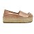 Espadrille Miu Miu Cetim Rosé e Pedras - Imagem 3