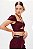 Cropped NV Vinho Linho - Imagem 3