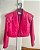 Jaqueta NV Couro Rosa Pink - Imagem 2