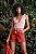 Cinto NV Vermelho Modelo Thassia - Imagem 1