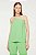 Blusa Sem Alça Animale Crepe Verde Summer - Imagem 1