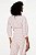 Blusa Animale Rosa Jaquard com Cinto - Imagem 3