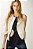 Colete Animale Offwhite de Couro - Imagem 5