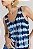 Regata NV Tricot Estampa Tie Dye Azul Klein - Imagem 1