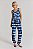 Regata NV Tricot Estampa Tie Dye Azul Klein - Imagem 3