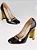 Sapato Gucci Modelo Mary Jane Pearl Pump Preto Verniz - Imagem 2