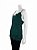 Blusa Animale Verde Renda Alça Corrente - Imagem 2