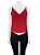 Blusa Mixed Modelo Regata Seda Vermelho - Imagem 1